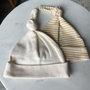 Hanna Anderson top knot beanie
